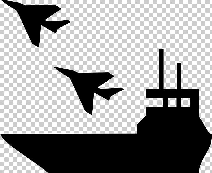 Airplane Aircraft Carrier Ship Computer Icons PNG, Clipart, Aircraft, Aircraft Carrier, Airplane, Angle, Black And White Free PNG Download