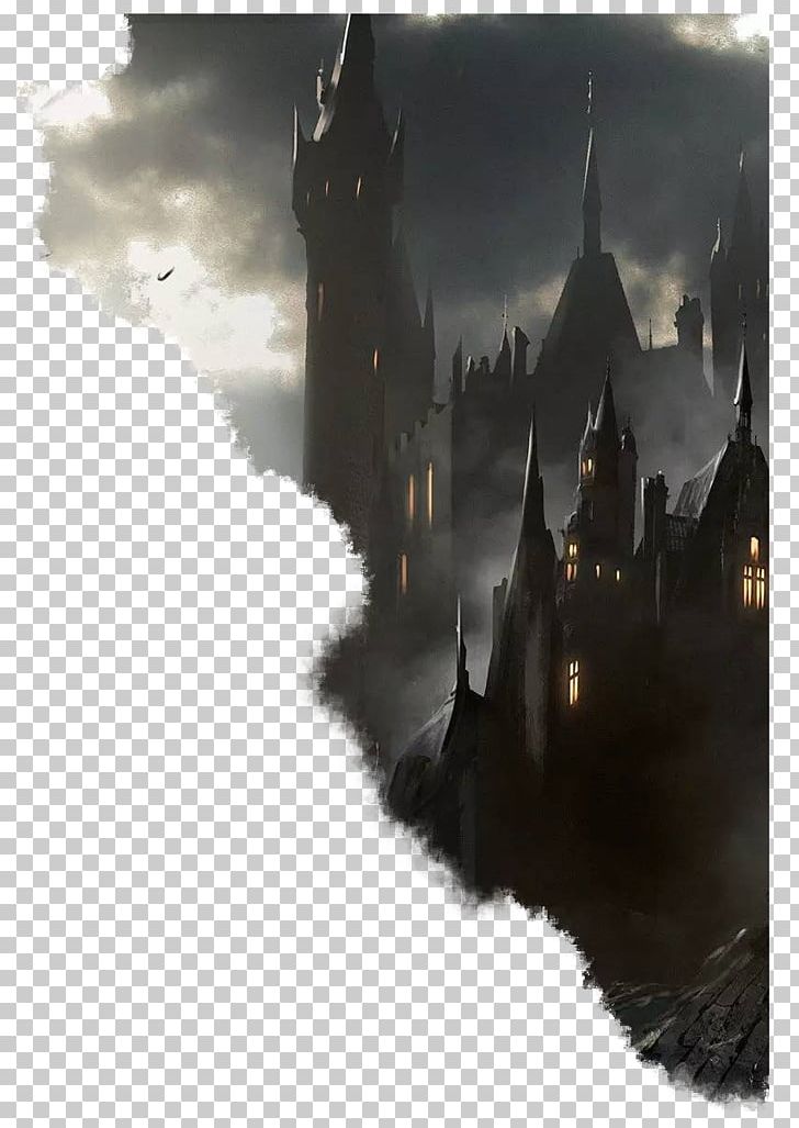 Dark Fantasy Dark Souls III Castle Dungeons & Dragons PNG, Clipart, Art, Black And White, Computer Wallpaper, Concept Art, Dark Fantasy Free PNG Download