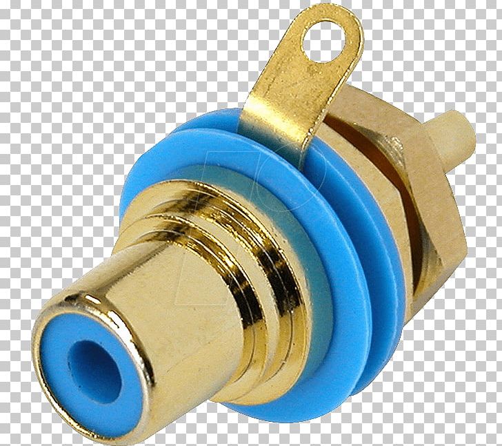 Gold Neutrik Blue RCA Connector New York PNG, Clipart, Blue, Chassis, Colored Gold, Gold, Hardware Free PNG Download