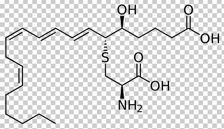 Leukotriene E4 Prostaglandin Eosinophil Eicosanoid PNG, Clipart, Angle, Area, Basophil, Black And White, Brand Free PNG Download