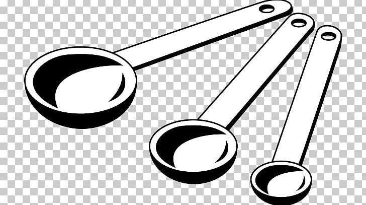 Measuring Spoon Measuring Cup Teaspoon PNG, Clipart, Angle, Black And ...