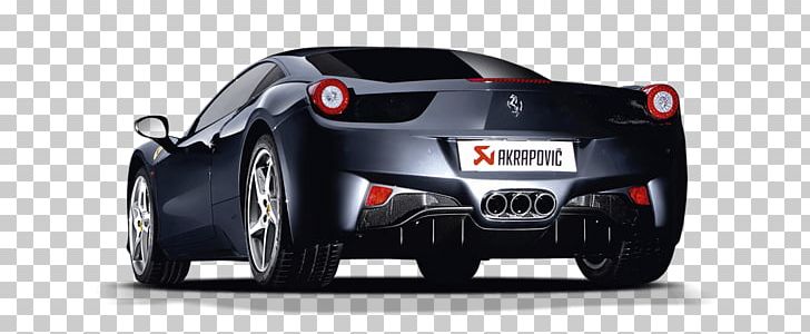 Ferrari 458 Exhaust System Sports Car PNG, Clipart, 458 Spyder, Akrapovic, Automotive Design, Automotive Exterior, Automotive Wheel System Free PNG Download