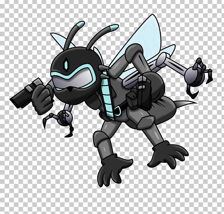 Robot Insect Cartoon Illustration Pollinator PNG, Clipart, Animated Cartoon, Cartoon, Electronics, Fictional Character, Headhunting Free PNG Download