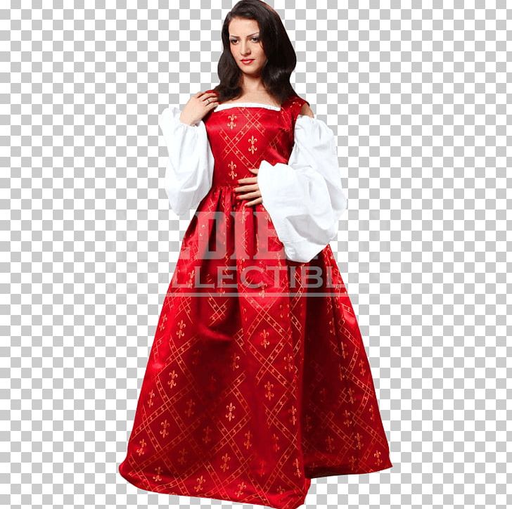 Gown Renaissance Middle Ages Dress Costume PNG, Clipart, Clothing, Clothing Accessories, Costume, Costume Design, Dress Free PNG Download