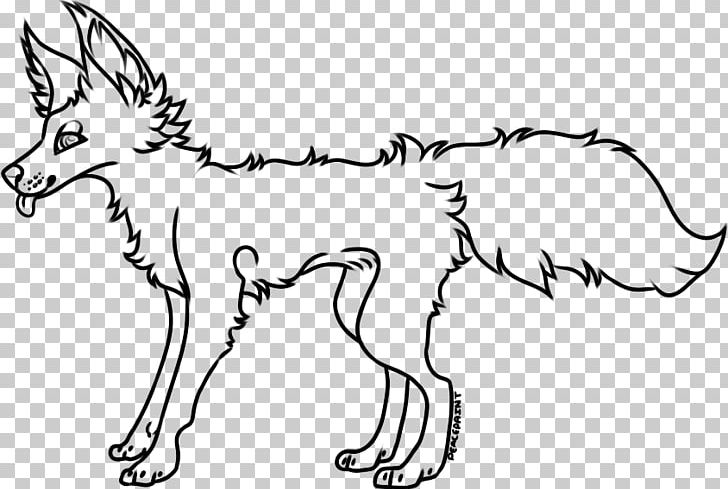 Red Fox Line Art Dog Cat PNG, Clipart, Animal, Animal Figure, Animals ...