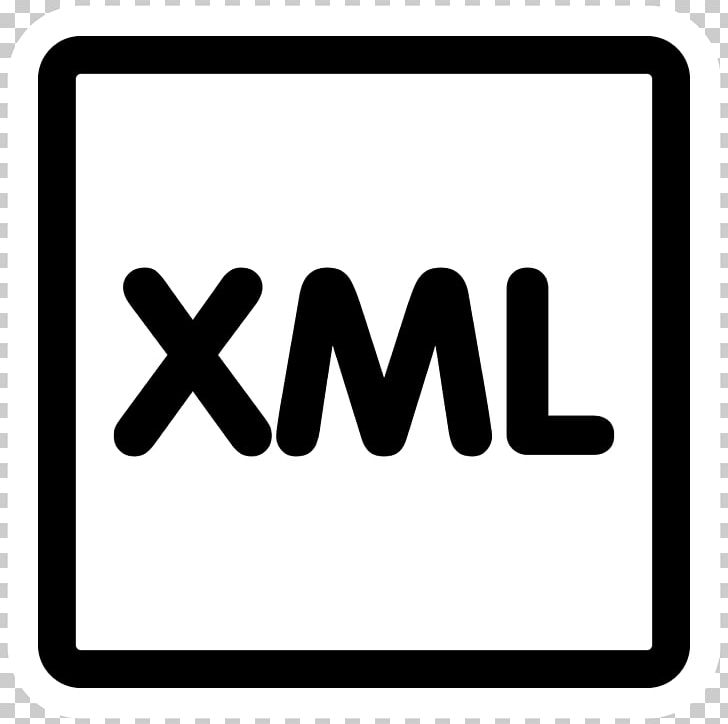 XML Computer Icons PNG, Clipart, Angle, Area, Black And White, Brand, Computer Icons Free PNG Download