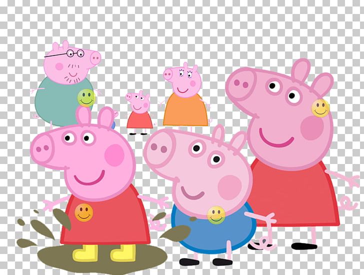 Daddy Pig George Pig Desktop Animated Cartoon PNG, Clipart, Animals, Animated Cartoon, Animation, Art, Astley Baker Davies Free PNG Download