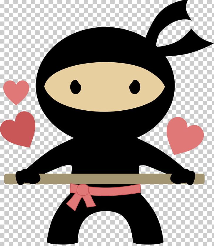 cute girl cartoon ninjas