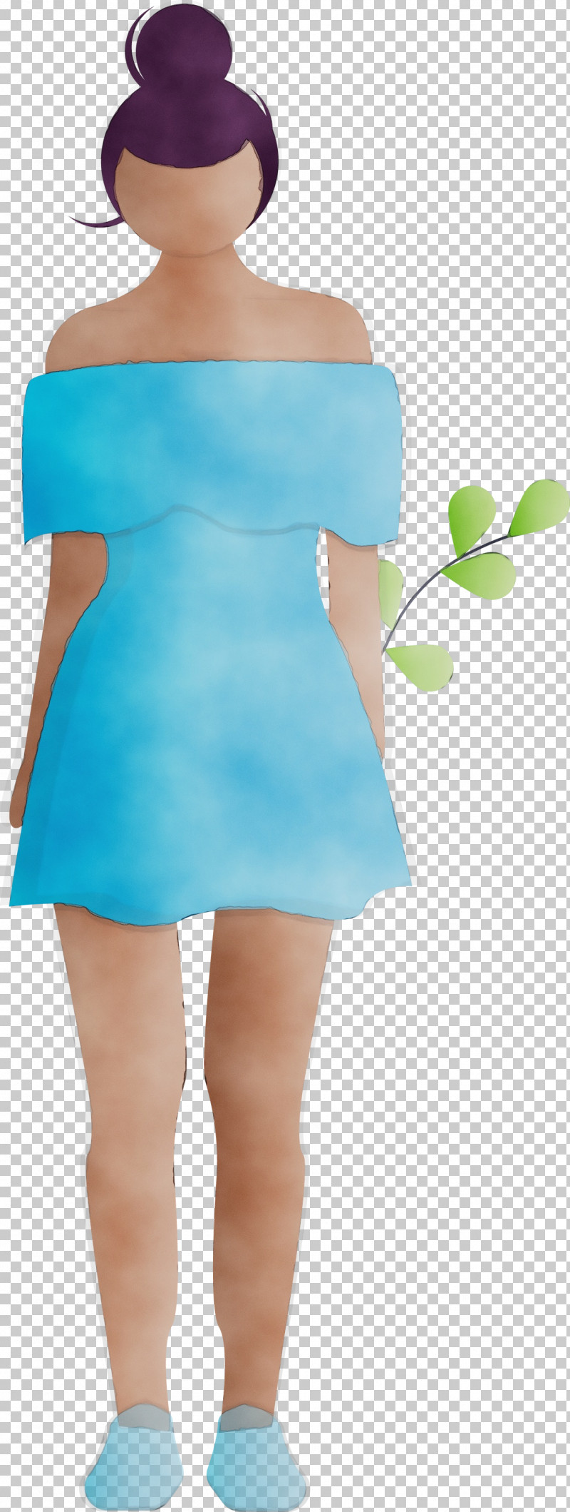 Clothing Shoulder Turquoise Aqua Dress PNG, Clipart,  Free PNG Download