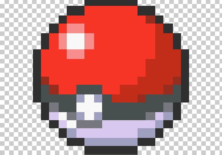 8-bit Pokémon Pixel Art Poké Ball PNG - Free Download.