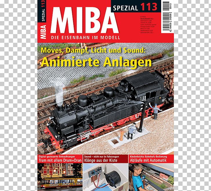 Train Locomotive MIBA Magazine Rolling Stock PNG, Clipart, Animated Film, Arcade, Bridge, Engineering, Locomotive Free PNG Download
