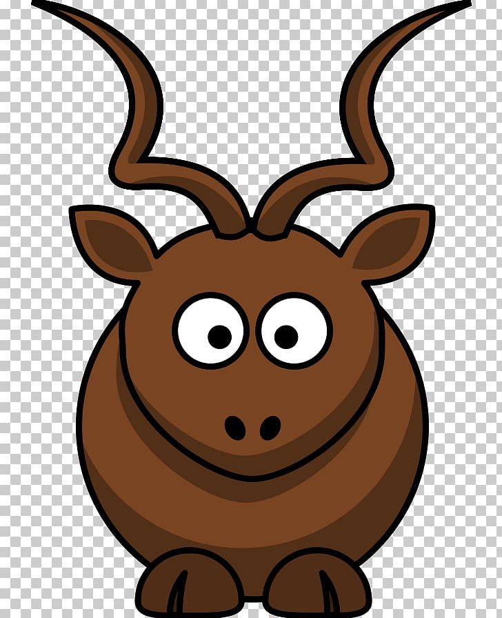 Antelope Pronghorn Cartoon Kudu PNG, Clipart, Animation, Antelope, Antler, Cartoon, Clip Art Free PNG Download