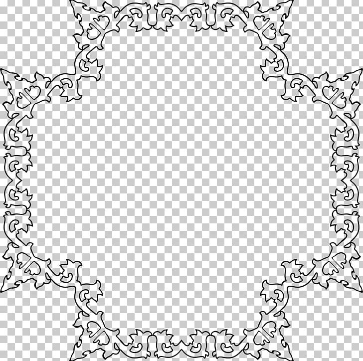 Black And White PNG, Clipart, Area, Black, Black And White, Border, Circle Free PNG Download