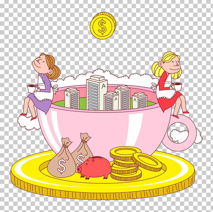Cartoon Cup PNG, Clipart, Accessories, Animation, Blue Purse, Building, Cartoon Free PNG Download