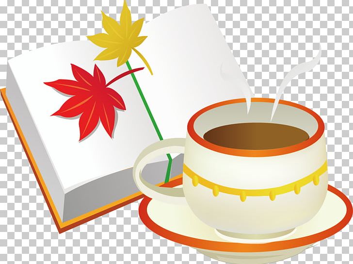 Coffee Cup Cafe PNG, Clipart, Autumn, Autumn Leaves, Autumn Tree, Autumn Vector, Book Free PNG Download