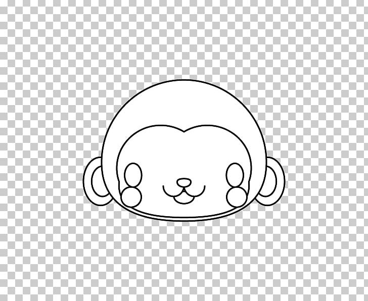 Mammal Nose White Headgear PNG, Clipart, Area, Black, Black And White, Black Monkey, Circle Free PNG Download