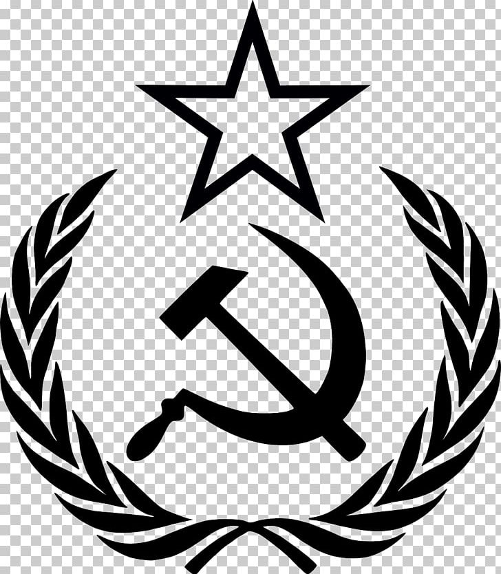 Soviet Union Hammer And Sickle Russian Revolution Communism PNG, Clipart, Artwork, Black And White, Circle, Communist, Communist Symbolism Free PNG Download