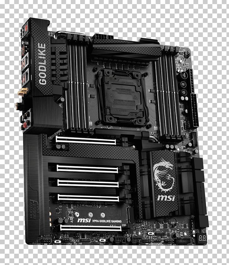 Intel LGA 2011 Motherboard MSI X99A GODLIKE GAMING CARBON PNG, Clipart, Asus X99a, Carbon, Central Processing Unit, Computer, Computer Hardware Free PNG Download