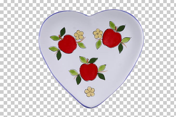Ceramic Porcelain Handicraft Heart Strawberry PNG, Clipart, Ceramic, Dishware, Fruit, Handicraft, Heart Free PNG Download