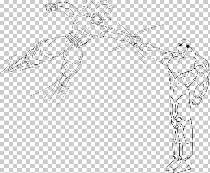 Goku Drawing Super Saiya Character Sketch PNG, Clipart, Angle, Arm, Art, Artwork, Black And White Free PNG Download