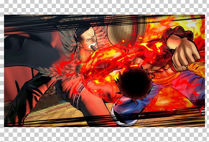 One Piece: Burning Blood Monkey D. Luffy PlayStation 4 Usopp PNG, Clipart, Action Figure, Art, Bandai Namco Entertainment, Blood, Burn Free PNG Download