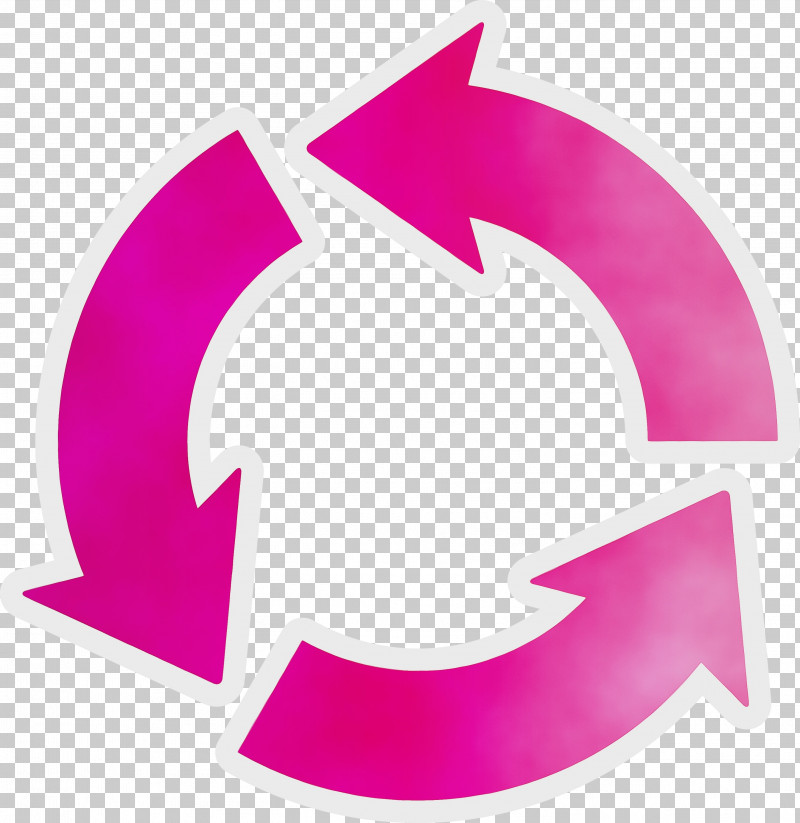 Arrow PNG, Clipart, Arrow, Eco Circulation Arrow, Logo, Paint, Pink Free PNG Download