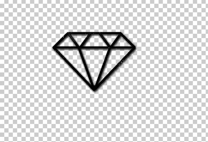 Diamond Gemstone Brilliant Icon PNG, Clipart, Angle, Area, Black, Black And White, Brand Free PNG Download