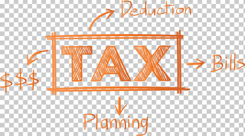 Tax Day PNG, Clipart, Line, Logo, Orange, Tax Day, Text Free PNG Download