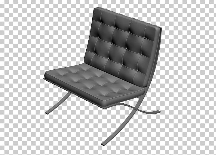 Barcelona Chair Furniture Computer-aided Design PNG, Clipart, 3d Computer Graphics, 3d Modeling, Angle, Autodesk 3ds Max, Barcelona Chair Free PNG Download