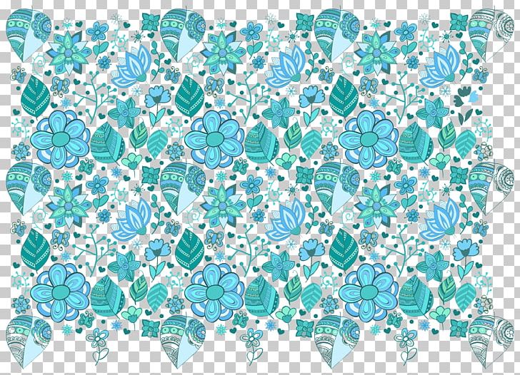 Blue Flower Euclidean PNG, Clipart, Aqua, Art, Background Vector, Blue, Blue Background Free PNG Download