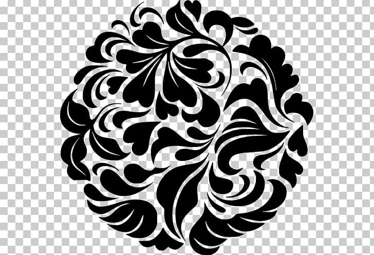 Floral Design Stencil Ornament Pattern PNG, Clipart, Art, Black, Black And White, Circle, Decorative Arts Free PNG Download