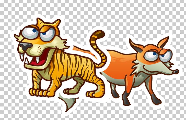 Tiger Cat Lion Illustration PNG, Clipart, Animal, Animals, Big Cats, Carnivoran, Cartoon Free PNG Download