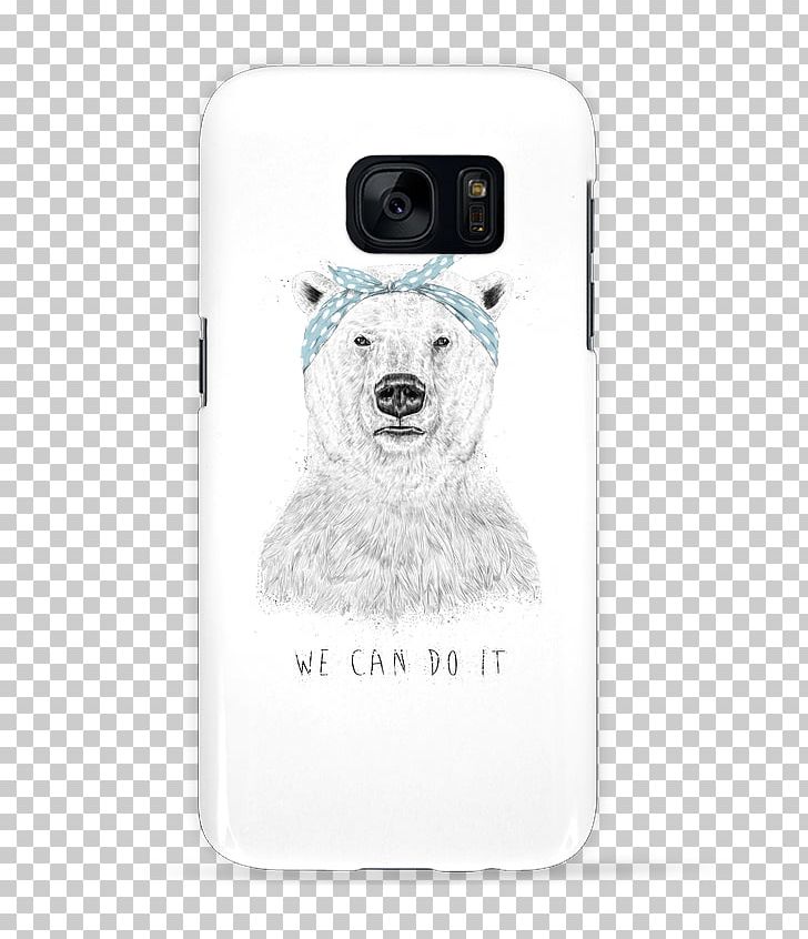 We Can Do It! Kollwitz Internet Polar Bear Plakat Naukowy PNG, Clipart, Art, Bear, Black And White, Carnivoran, Drawing Free PNG Download