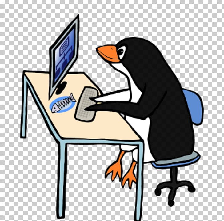 Penguin Computer PNG, Clipart, Angle, Animals, Artwork, Beak, Computer Free PNG Download