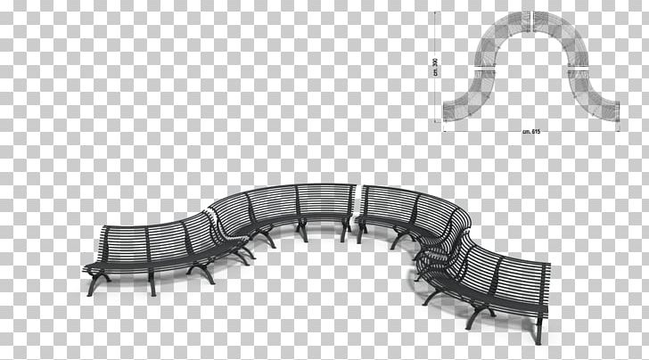 Street Furniture Bench Curve Convex Set PNG, Clipart, Angle, Bench, Black And White, Cars, Clematis Free PNG Download