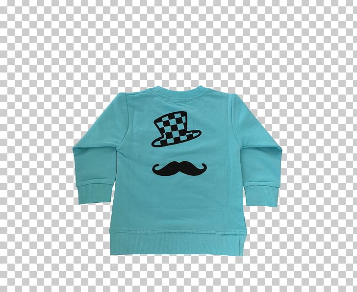 Sleeve T-shirt Bluza Font Turquoise PNG, Clipart, Aqua, Blue, Bluza, Electric Blue, Milk Moustache Free PNG Download