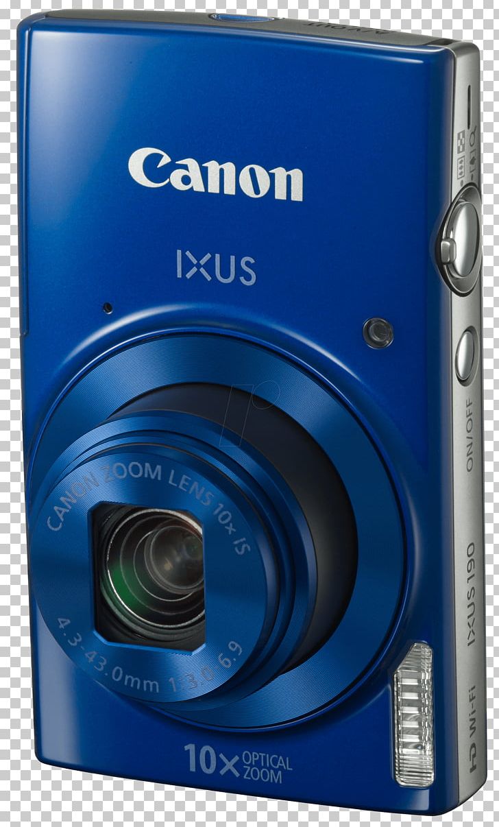 Canon PowerShot ELPH 190 IS Canon PowerShot ELPH 180 Point-and-shoot Camera PNG, Clipart, 20 Mp, Blue, Camera Lens, Canon, Canon Ixus Free PNG Download