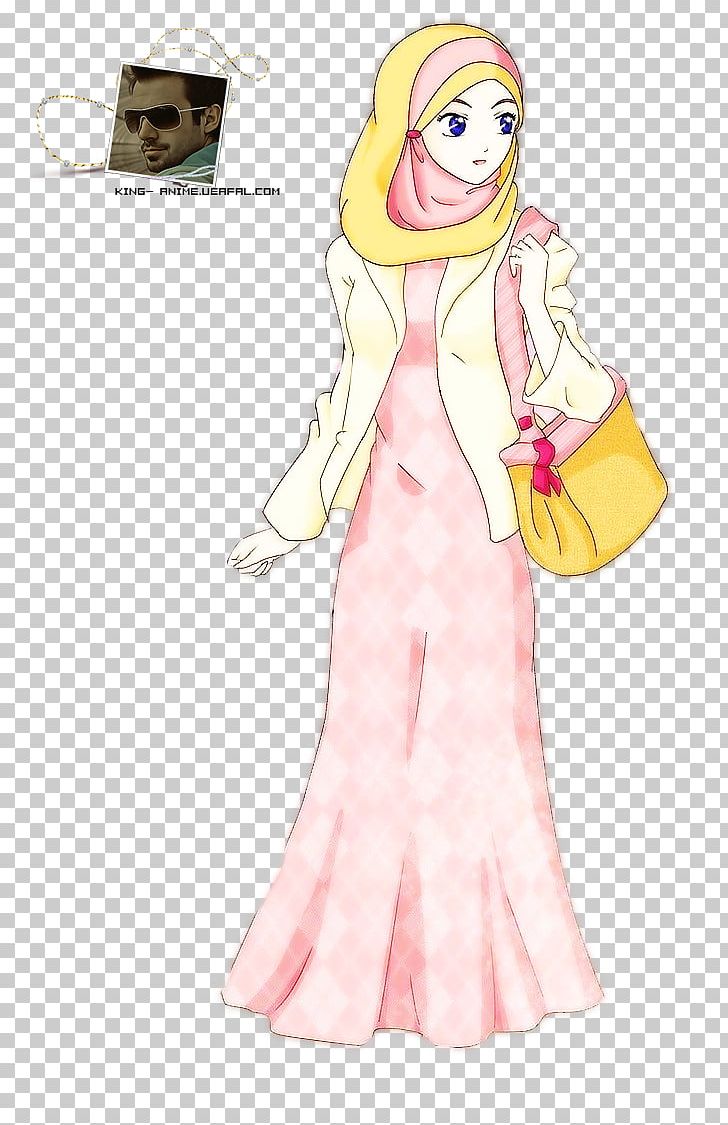 Hijab Styles Muslim Drawing Cartoon PNG, Clipart, Anime, Art, Cartoon, Clothing, Costume Free PNG Download