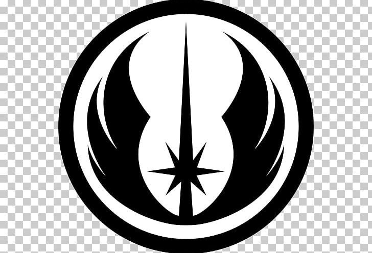 Jedi Star Wars R2-D2 Yavin Logo PNG, Clipart, Black And White, Circle, Decal, Fantasy, Force Free PNG Download