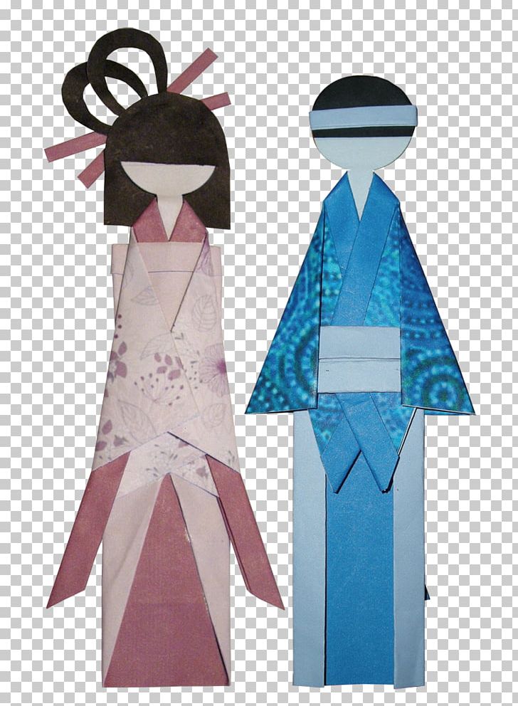 Japanese Paper Dolls Origami Paper Handicraft Png Clipart