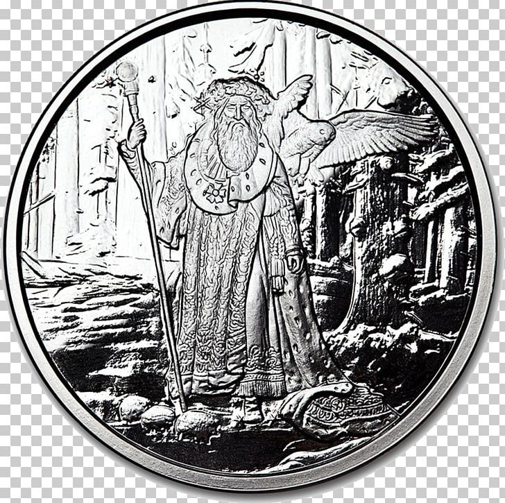 Silver Coin Loki Celtic Mythology Deity PNG, Clipart, Black And White, Bullion, Celtic Deities, Celtic Mythology, Celts Free PNG Download