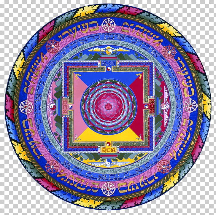 Tibetan Buddhism Symbol Circle Symmetry Pattern PNG, Clipart, Circle, Dishware, Mandala, Miscellaneous, Plate Free PNG Download