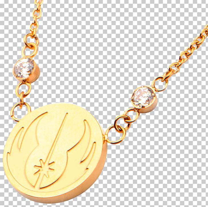 Locket Charms & Pendants Necklace Star Wars Jedi PNG, Clipart, Amber, Body Jewellery, Body Jewelry, Chain, Charms Pendants Free PNG Download