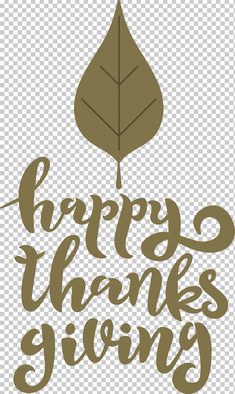 Happy Thanksgiving PNG, Clipart, Biology, Calligraphy, Happy Thanksgiving, Leaf, Logo Free PNG Download