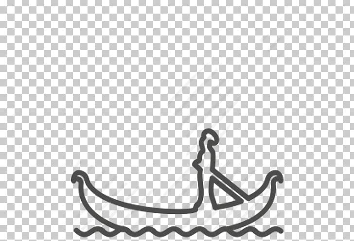 Computer Icons Venice Gondola PNG, Clipart, Anchor, Area, Black And White, Body Jewelry, Computer Icons Free PNG Download