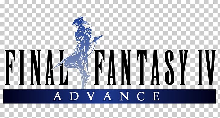 Final Fantasy IV: The Complete Collection Final Fantasy V Game Boy Advance Logo PNG, Clipart, Banner, Blue, Brand, Final Fantasy, Final Fantasy Iv Free PNG Download