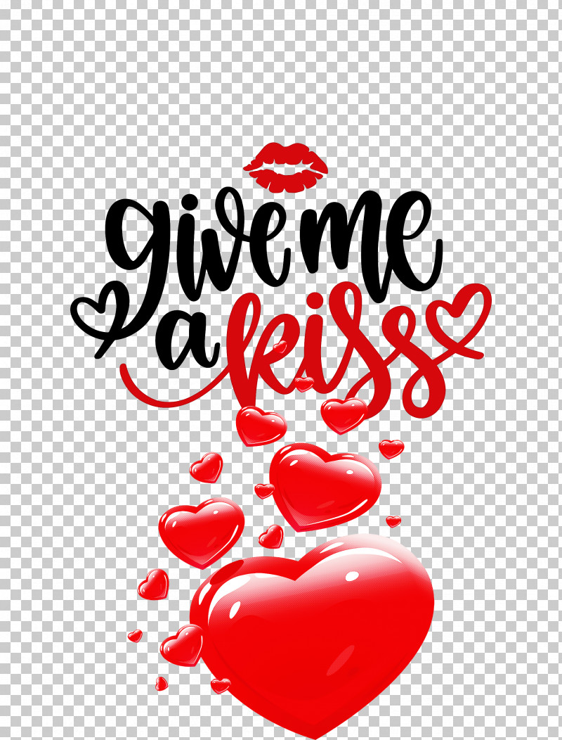 Give Me A Kiss Valentines Day Love PNG, Clipart, Geometry, Heart, Kiss, Logo, Love Free PNG Download