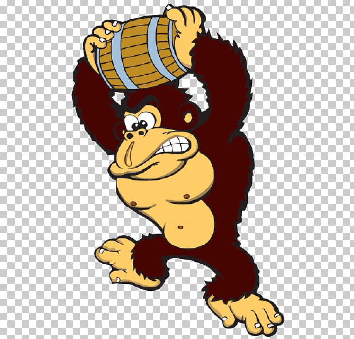 Donkey Kong Country Donkey Kong: Barrel Blast Donkey Kong Jr. Pac-Man PNG, Clipart, Animals, Arcade Game, Bear, Big Cats, Carnivoran Free PNG Download