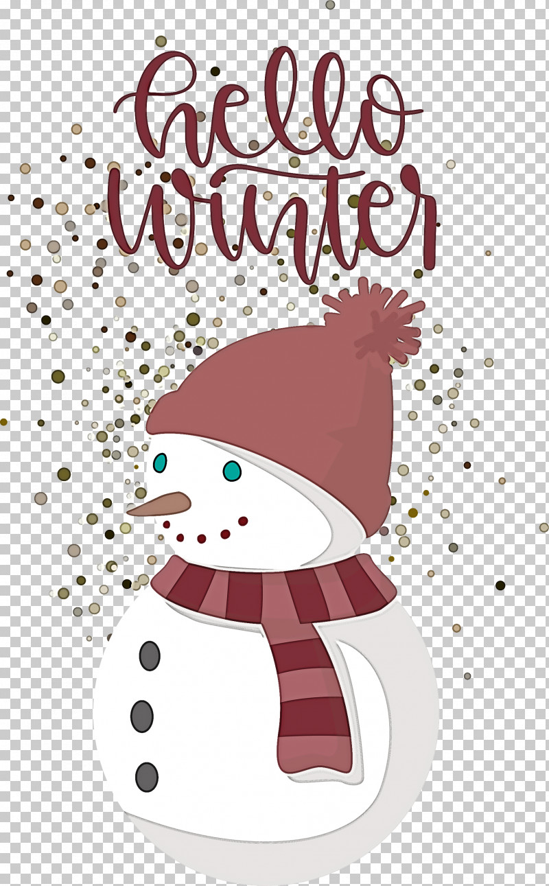 Hello Winter Welcome Winter Winter PNG, Clipart, Cartoon, Christmas Day, Christmas Ornament, Christmas Ornament M, Hello Winter Free PNG Download