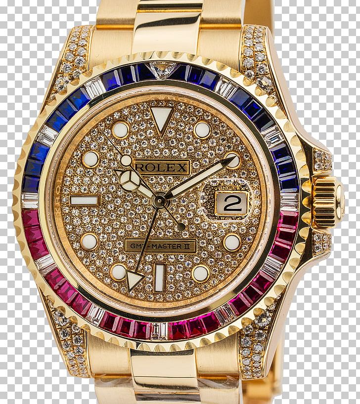 Rolex GMT Master II Rolex Daytona Rolex Datejust Rolex Submariner Watch PNG, Clipart, Bling Bling, Blingbling, Brand, Brilliant, Diamond Free PNG Download